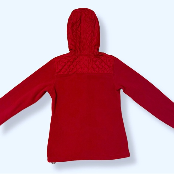 COLUMBIA Raspberry Fleece Zip Up Lightweight Hoodie/Jacket - Picture 2 of 3